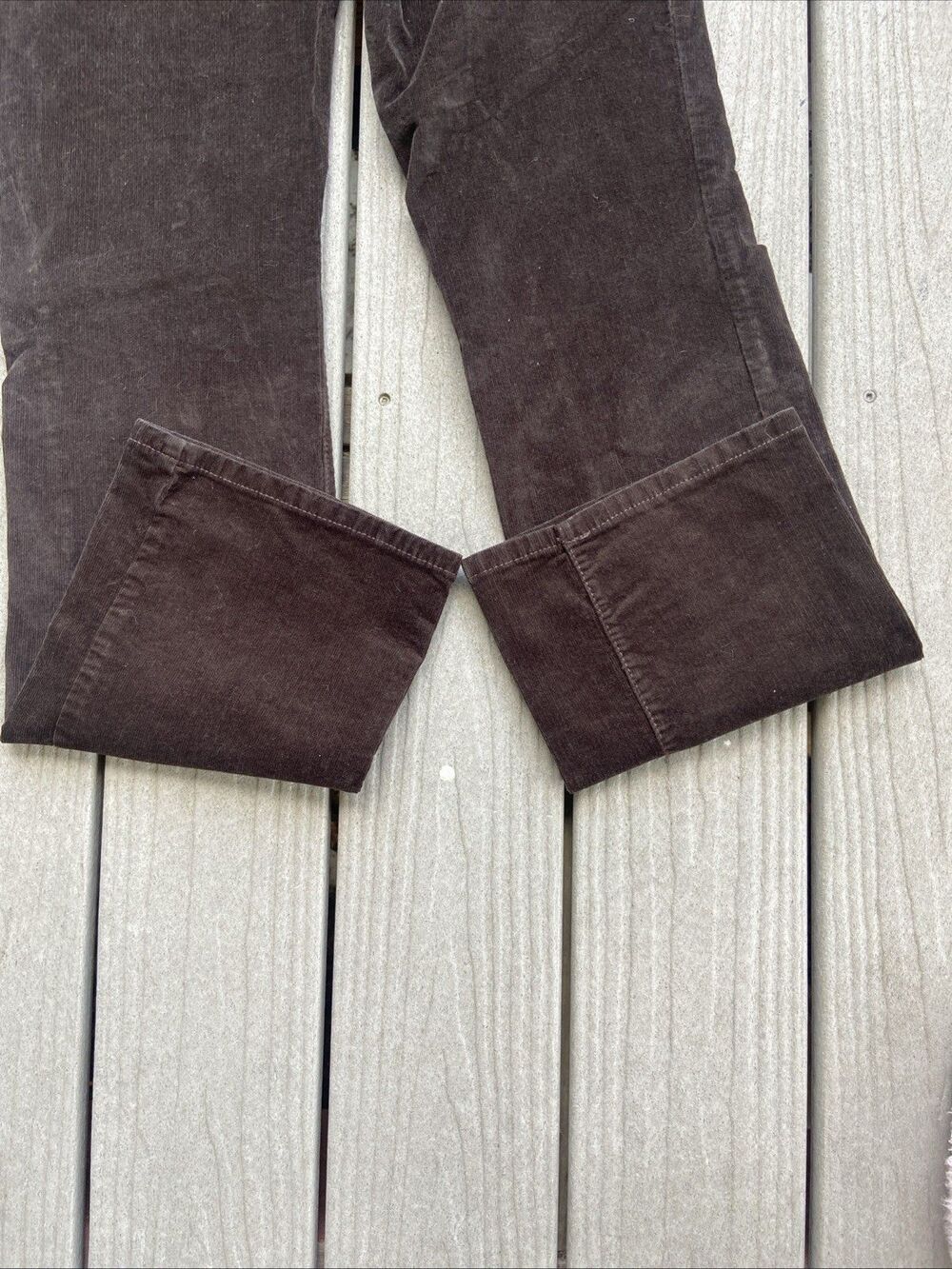 NYDJ Brown Corduroy Bootcut Jean Womens 8 Lift Tuck 70s Preppy Boho Artsy Fall - Picture 12 of 13